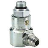 Male SAE O-Ring Straight Thread to Male JIC 37 - PS Series 90 Swivel